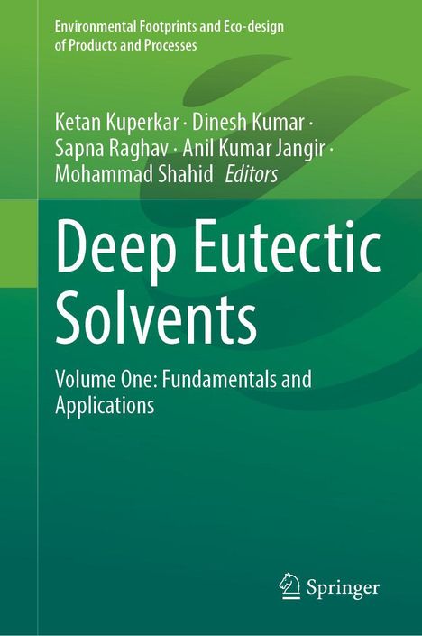 Deep Eutectic Solvents, Buch
