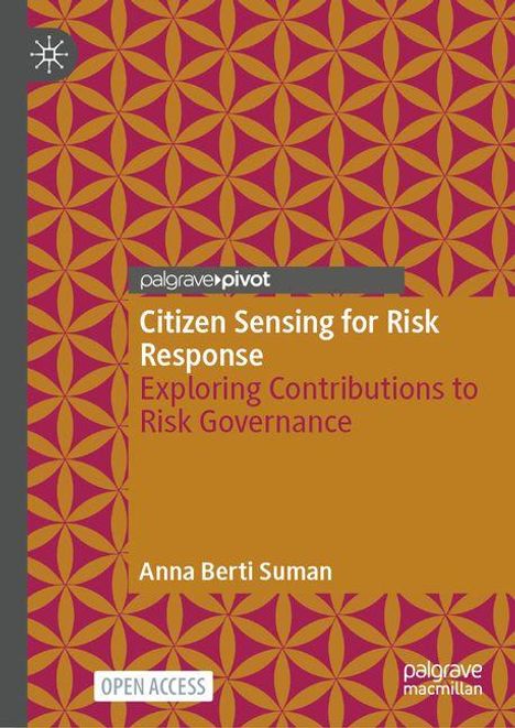 Anna Berti Suman: Citizen Sensing for Risk Response, Buch