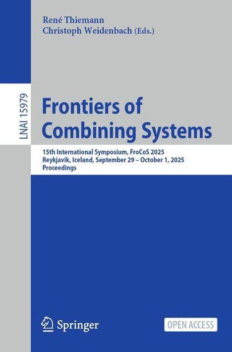 Frontiers of Combining Systems, Buch
