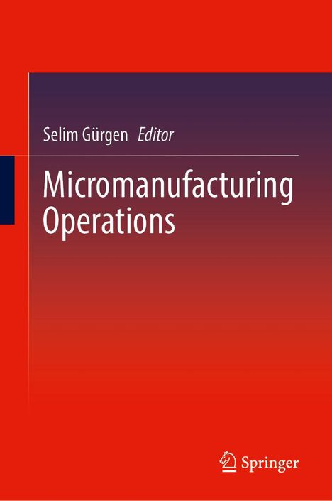Micromanufacturing Operations, Buch