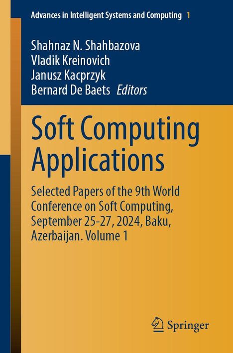 Soft Computing Applications, Buch