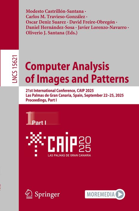 Computer Analysis of Images and Patterns, Buch