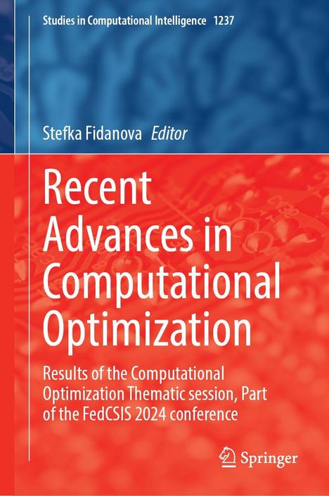Recent Advances in Computational Optimization, Buch