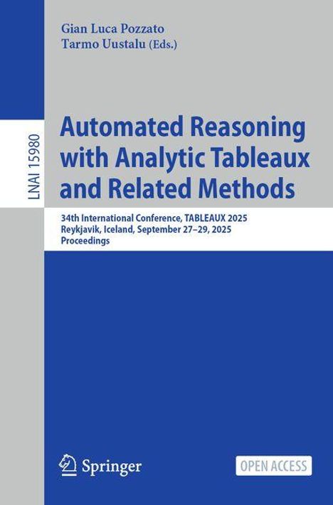 Automated Reasoning with Analytic Tableaux and Related Methods, Buch