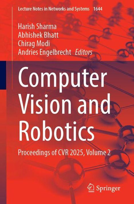 Computer Vision and Robotics, Buch