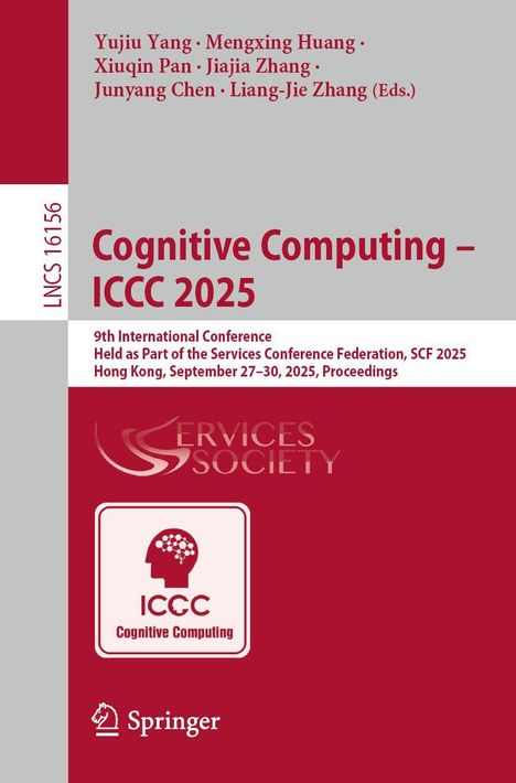 Cognitive Computing - ICCC 2025, Buch