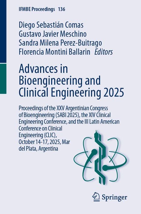 Advances in Bioengineering and Clinical Engineering 2025, Buch