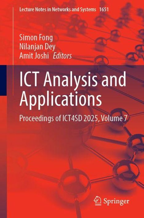 ICT Analysis and Applications, Buch