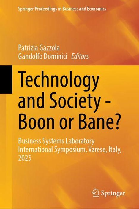 Technology and Society - Boon or Bane?, Buch