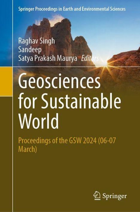 Geosciences for Sustainable World, Buch