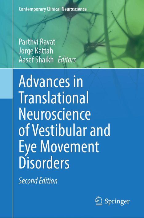 Advances in Translational Neuroscience of Vestibular and Eye Movement Disorders, Buch