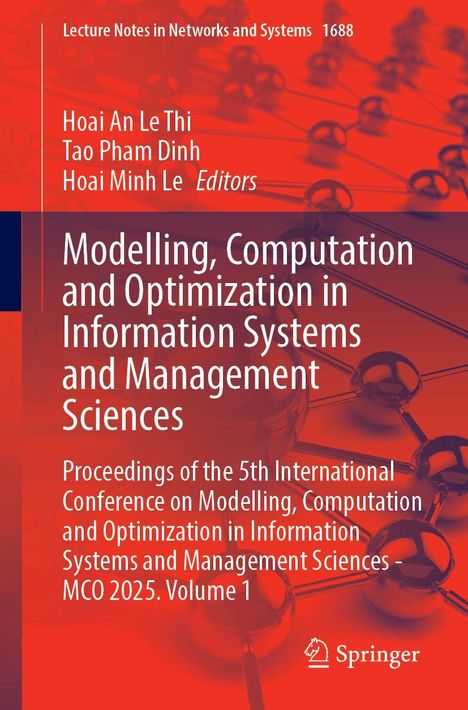Modelling, Computation and Optimization in Information Systems and Management Sciences, Buch