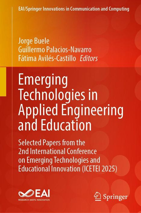 Emerging Technologies in Applied Engineering and Education, Buch