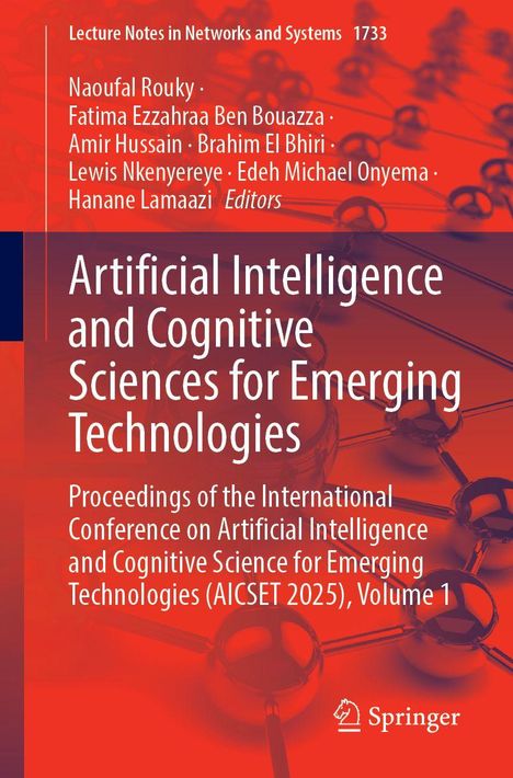 Artificial Intelligence and Cognitive Sciences for Emerging Technologies, Buch