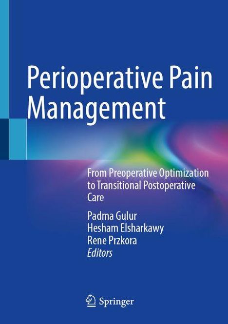 Perioperative Pain Management, Buch
