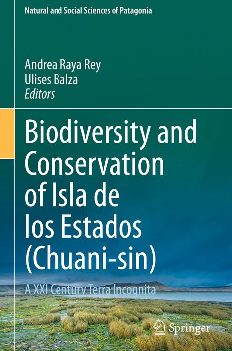 "Biodiversity and Conservation of Isla de los Estados (Chuani-sin)" - Ein Buchcover mit Landschaft und Springer-Logo.