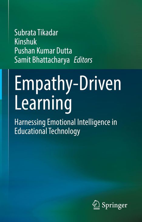 „Empathy-Driven Learning: Harnessing Emotional Intelligence in Educational Technology“ von Subrata Tikadar et al. Springer-Logo.