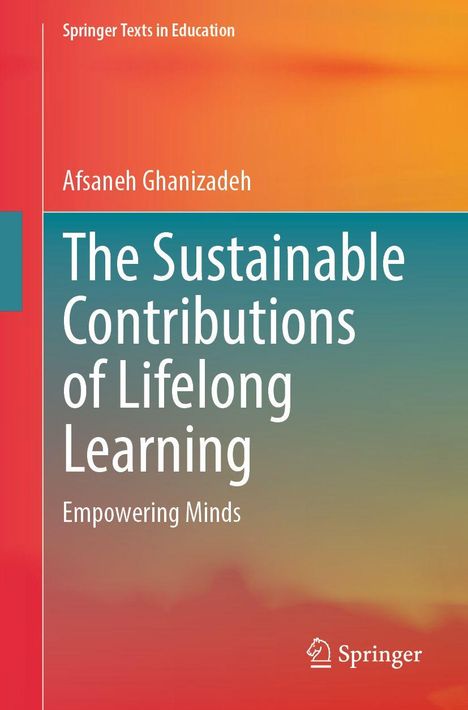 Afsaneh Ghanizadeh: The Sustainable Contributions of Lifelong Learning. Bunter Hintergrund mit Springer-Logo.