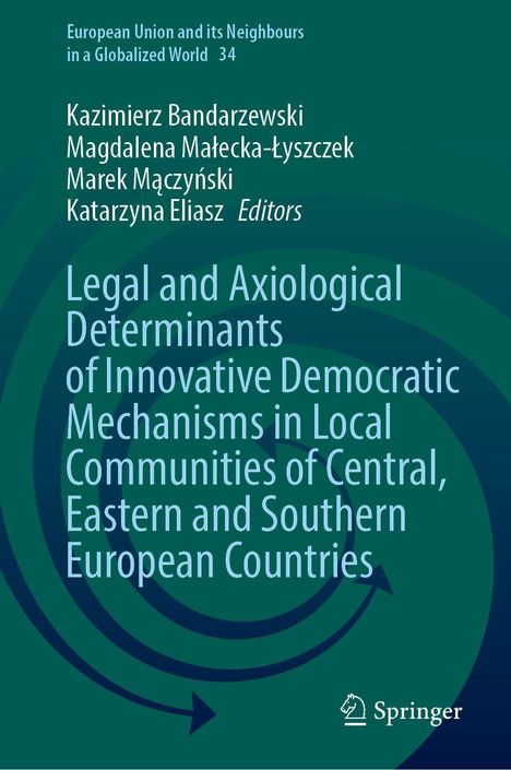 Buchtitel und Herausgeberlisten auf grünem Hintergrund, mit Springer-Logo unten rechts.