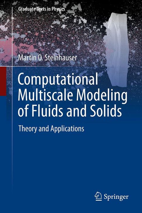 Text: "Computational Multiscale Modeling of Fluids and Solids". Hintergrund in Blau mit abstrakten Mustern.