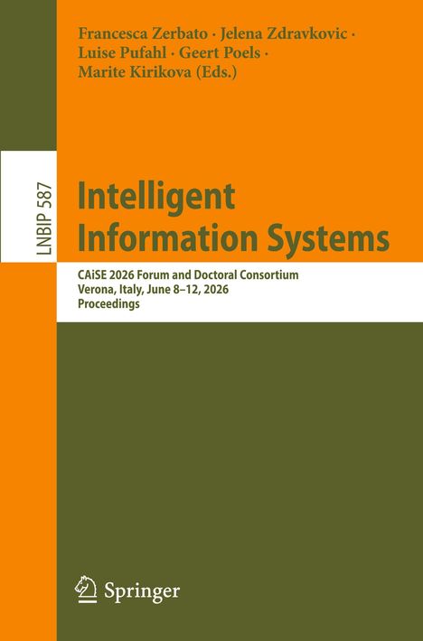Oben stehen fünf Herausgebernamen. Titel: "Intelligent Information Systems". Springer-Logo unten links.