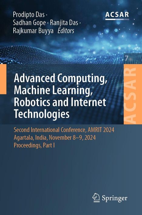 Buchtitel: "Advanced Computing, Machine Learning, Robotics and Internet Technologies." Konferenzdetails: AMRIT 2024, Agartala, Indien.