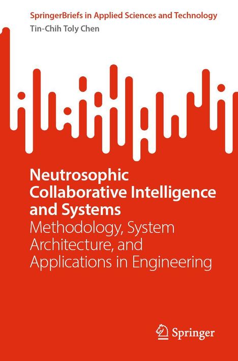 "Neutrosophic Collaborative Intelligence and Systems" auf rot-weißer Buchcovergestaltung mit Springer-Logo unten.