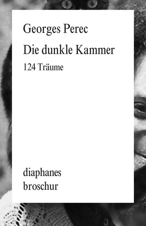 Georges Perec: Die dunkle Kammer, Buch