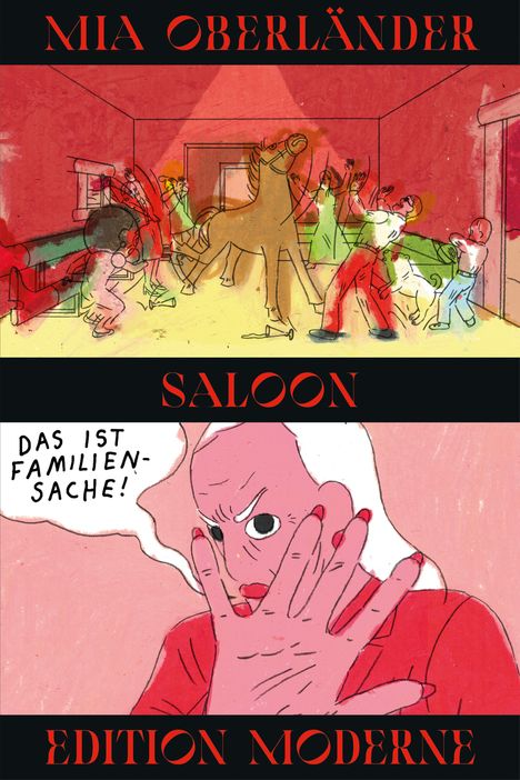 Mia Oberländer: Saloon, Buch