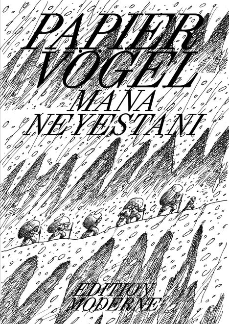 Mana Neyestani: Papiervögel, Buch