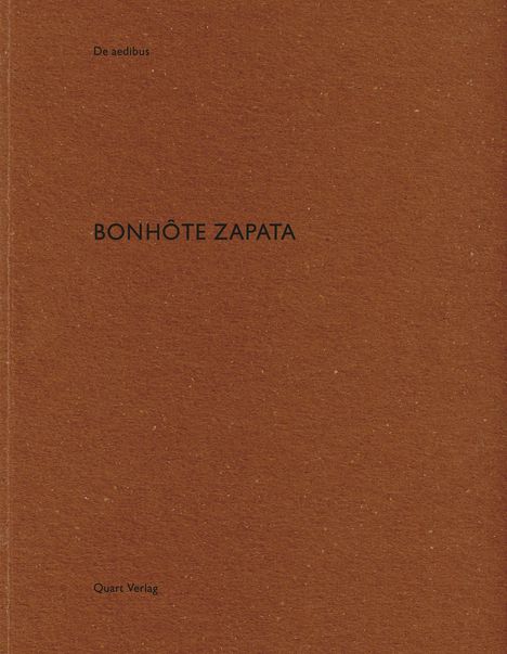 Bonhôte Zapata, Buch