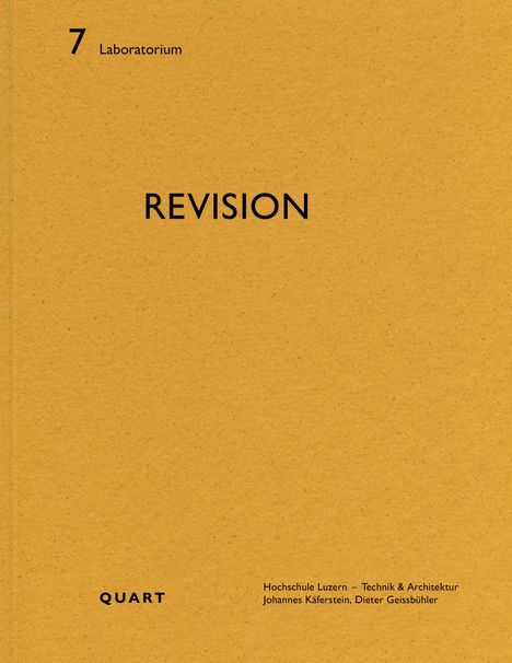 Revision, Buch