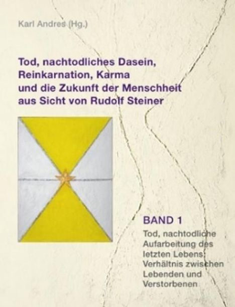 Tod, nachtodliches Dasein, Reinkarnation, Karma und die Zukunft der Menschheit aus Sicht von Rudolf Steiner, 4 Bücher