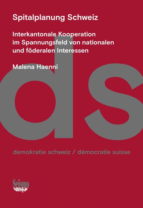 Malena Haenni: Spitalplanung Schweiz, Buch
