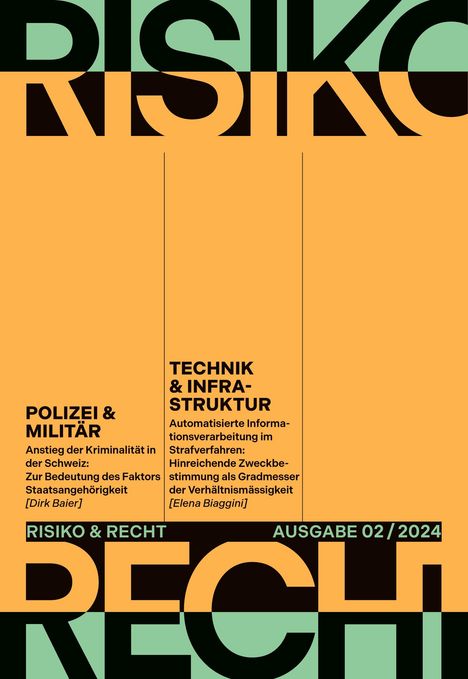 Dirk Baier: Risiko &amp; Recht 02/2024, Buch