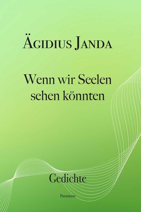 Ägidius Janda: Wenn wir Seelen sehen könnten, Buch