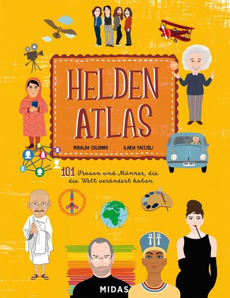 Miralda Colombo: Helden-Atlas, Buch