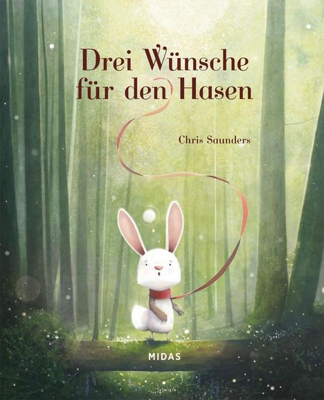 Chris Saunders: Drei Wünsche für den Hasen, Buch