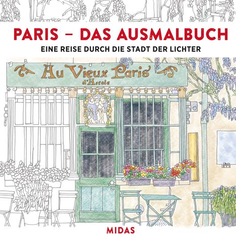 Siobhan Ferguson: PARIS - Das Ausmalbuch, Buch