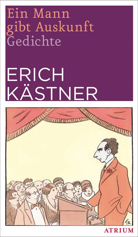 Erich Kästner: Ein Mann gibt Auskunft, Buch