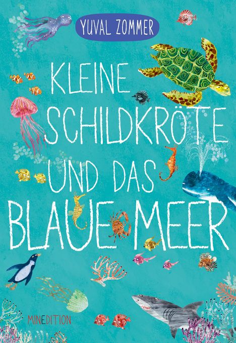 Yuval Zommer: Kleine Schildkröte und das blaue Meer, Buch