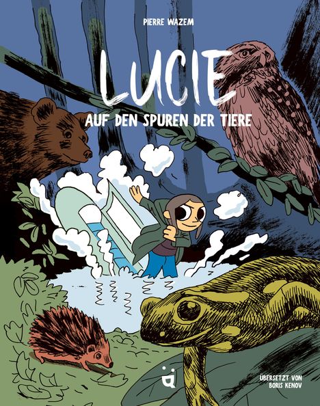 Pierre Wazem: Lucie auf den Spuren der Tiere, Buch