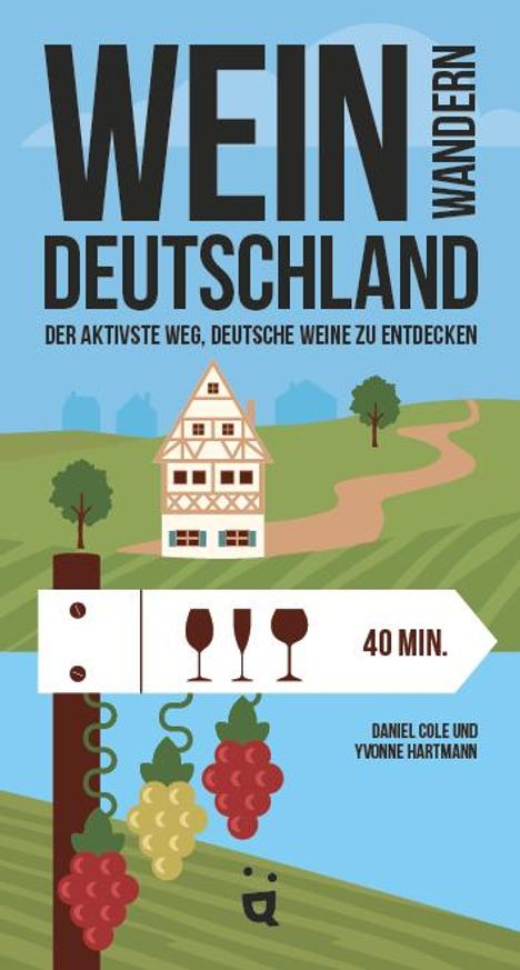 Daniel Cole: Weinwandern Deutschland, Buch