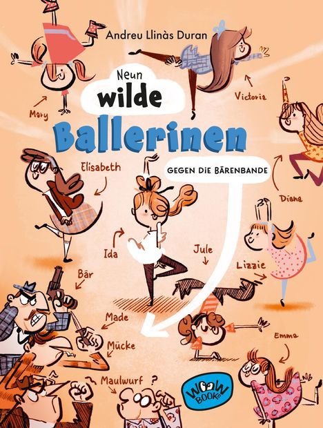 Andreu Llinàs Duran: Neun wilde Ballerinen, Buch