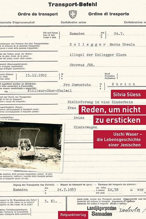 Silvia Süess: Reden, um nicht zu ersticken, Buch