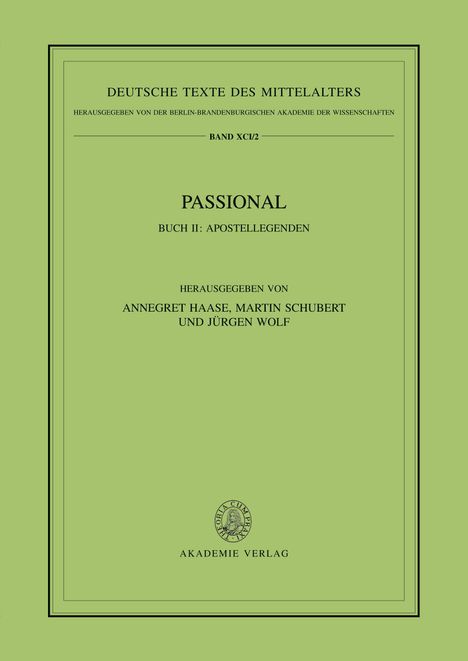 Passional, Buch II, Apostellegenden, Buch