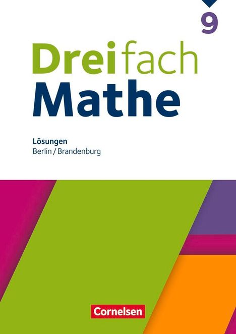 Dreifach Mathe 9. Schuljahr - Berlin und Brandenburg - Lösungen zum Schulbuch, Buch