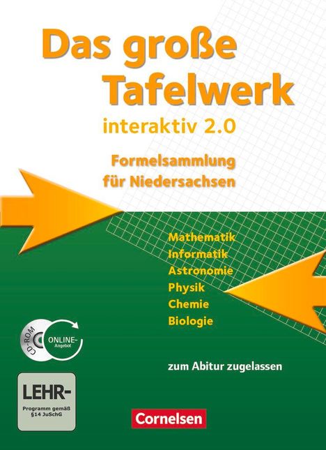 Willi Wörstenfeld: große Tafelwerk interaktiv 2.0 Niedersachsen. Schülerbuch, Buch