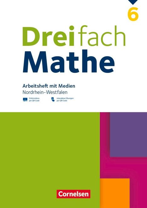 Dreifach Mathe - Nordrhein-Westfalen - Ausgabe 2022 - 6. Schuljahr, Buch