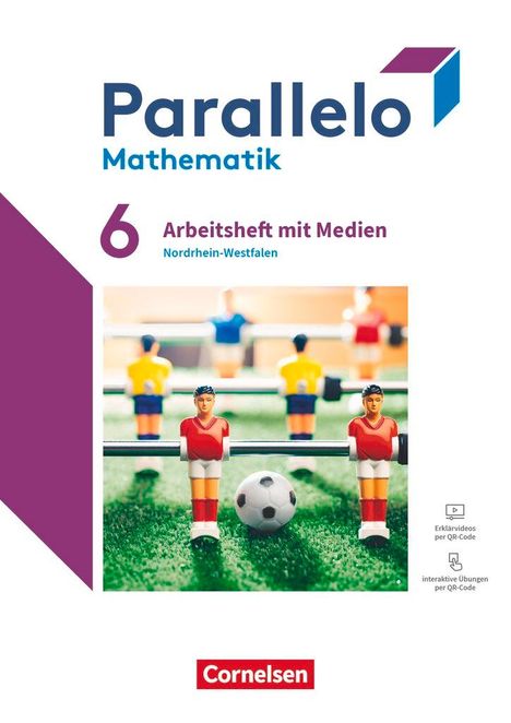 Parallelo 6. Schuljahr - Ausgabe 2022 - Nordrhein-Westfalen - Arbeitsheft mit Medien und Lösungen, Buch